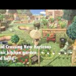 【あつ森】キレイな水で家庭菜園【Animal Crossing New Horizons】Organic kitchen garden / Speed Build