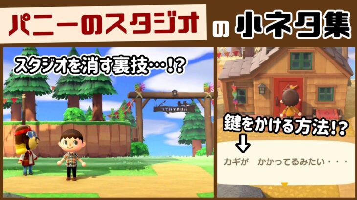 【あつ森】パニーのスタジオを消す裏技…⁉︎「パニーの島」に隠れた細かすぎる小ネタ集！【あつまれ どうぶつの森】@レウンGameTV