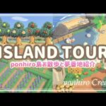 【あつ森】自然溢れるponhiro島をお散歩/夢番地公開/Animal Crossing New Horizons/ACNH【島紹介】