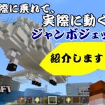 【紹介】Minecraftで、実際に乗れて、実際に動く!!! ジャンボジェット機を紹介しちゃいます!!!!! 【Minecraft/マイクラ】【NintendoSwitch】