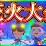 【あつ森】わたあめ持ってないやつおりゅぅ？！　あつまれどうぶつの森　花火大会編　🌱🎀🐱✖️