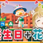 誕生日イベント + 花火を楽しむ🐣🌱じんむじん島で花火をみませんか？【あつ森 | あつまれどうぶつの森 | ライブ】