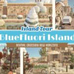 【あつ森/夢訪問】奥行きを感じられる外国の雪の町”ブルーフローライ島”～島紹介｜Island Tour ￤AnimalCrossing～