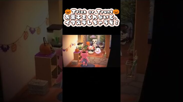 【ハピ森】🎃Trick or Treat🎃【ハッピーホームパラダイス】 #shorts