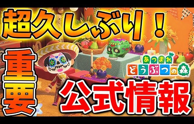 【あつ森】今すぐ確認！ここにきて超久しぶりに〇〇が登場！いったいいつ振りだ？【あつまれどうぶつの森/攻略/実況/bgm/島クリエイター/島紹介/アプデ/新要素/新情報】