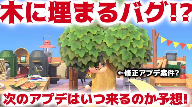 【あつ森】今発生中のヤバすぎるバグ！？アプデの修正は年末に来るのか？予想する！【あつまれどうぶつの森/アップデート】