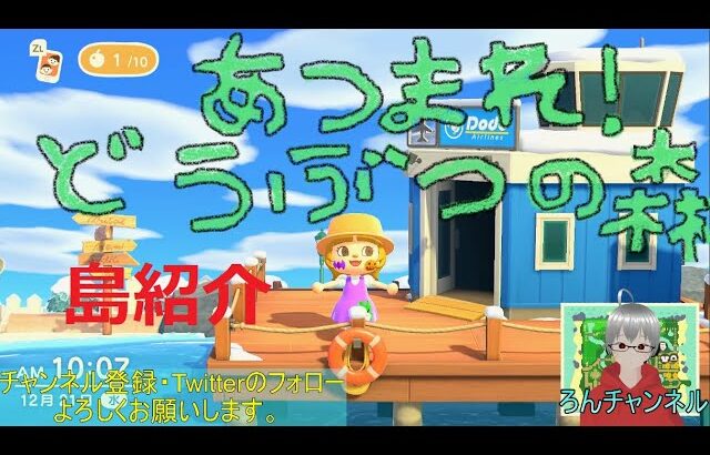 【あつもり】あつまれ どうぶつの森 島紹介【Vtuber】