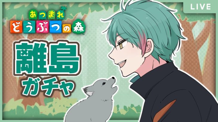 離島ガチャでオオカミ島を目指す配信【あつまれどうぶつの森】２回目