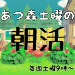 【あつ森配信】土曜朝のあつ森タイムvol.29～ハピパラ1軒10分大量編～