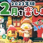 【あつ森】イベント祭り！12月の楽しみをチェック🧑‍🎄🎄クリスマス島クリエイトも【あつまれどうぶつの森】