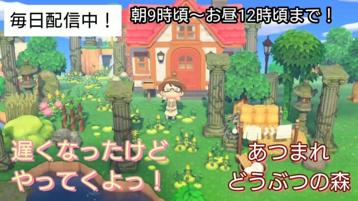 【あつ森】＃374、今日も元気にやっていこう！配信✨【あつまれ どうぶつの森】650日以上毎日連続配信！