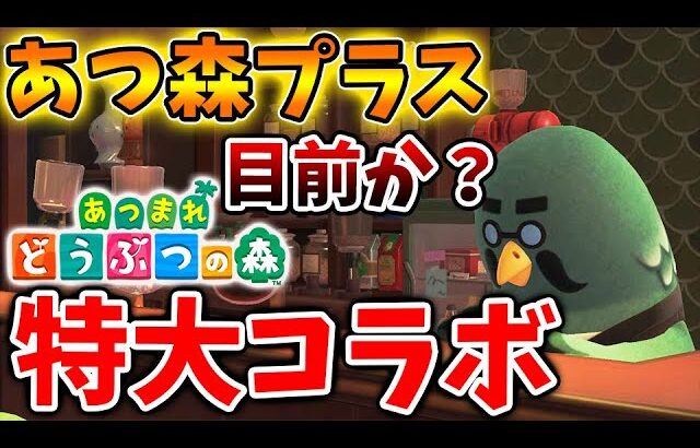 【あつ森】特大コラボも凄い。公式からついに重要メッセージ！あつ森プラスの新作情報が解禁される？【あつまれどうぶつの森/あつ森＋/攻略/実況/bgm/島クリエイター/島紹介/アプデ/新情報/正月/お年玉