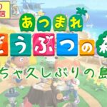 【あつまれどうぶつの森 #1】数か月間放置された島【配信初心者】