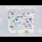 【あつ森】島紹介 完成した冬の島をお散歩＆夢番地公開  | My Island Tour | Dream Address Release | Animal Crossing New Horizons
