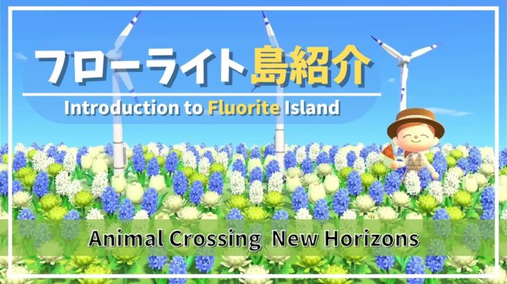 【あつ森島紹介】フローライト島ツアー💎完成した島を紹介します～Introduction to Fluorite Island【BGM／実況なし】
