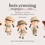 【あつ森】100枠の洋服マイデザイン公開 | 100 Custom Clothing / Style Guide | Animal Crossing New Horizons