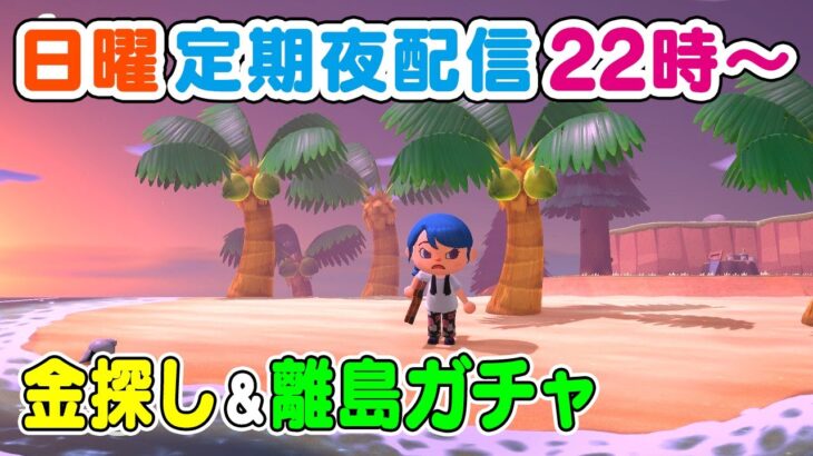 【あつまれ どうぶつの森】金鉱石を集めたり離島ガチャしたりな日曜あつ森🌳あつ森島クリ配信🌳【Vtuber/鴇峰トキア】