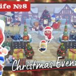 【あつ森｜SlowLife #8】⛄クリスマスイベントを全力で楽しんで推しと聖なる夜を過ごした🎄￤AnimalCrossing