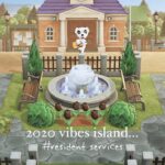 【あつ森】マイデザインなし 自然の街 | 案内所 | Natural Town | Resident Services | Animal Crossing New Horizons