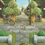 【あつ森】マイデザインを使わずにつくる島 | シンプルな住宅街 | No Custom Designs | Neighborhood | Animal Crossing New Horizons