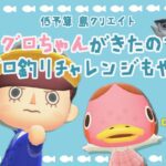 【あつ森 | ライブ】マグロちゃんがきたのでマグロ釣りチャレンジもやる！【低予算島クリエイト | ぬけたらどんどこしょ島】＃２０