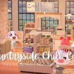 【ACNH】Countryside Chill Cafe 🫖 Warm & Cozy Mellow Jazz + Café Ambience (Chatter) 🎧Study｜Work｜Relax