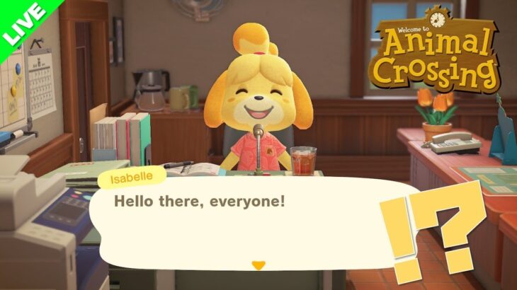 【LIVE】英語版あつまれどうぶつの森で遊ぶ配信【Animal Crossing】