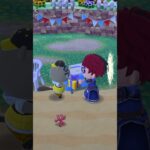 【ポケ森】イベントのつり大会でクマノミ2匹同時に釣った🎣 #ポケ森 #animalcrossing #どうぶつの森 #shorts